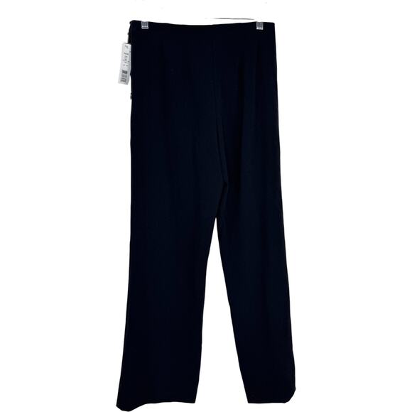 1601 Petites Paige Black Stretch Trouser Pants Side Zip Comfort Waist 10P NWT - Picture 6 of 11